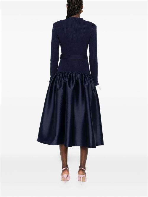 Abito midi SELF PORTRAIT | AW25016MANAVY